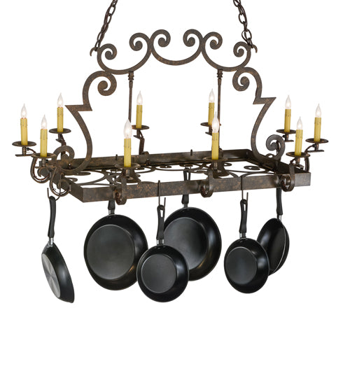 Meyda Tiffany Tourelle 153216 Pendant Light - Gilded Tobacco