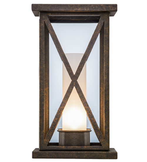 Meyda Tiffany Mirror Cross 153261 Wall Light - Antique Copper