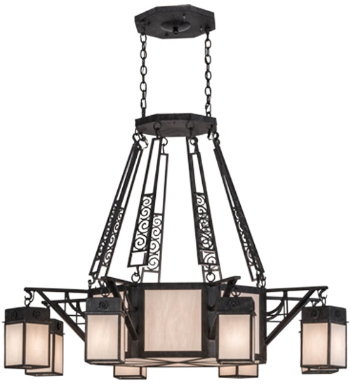 Meyda Tiffany Azrael 153275 Chandelier Light - Antique Copper