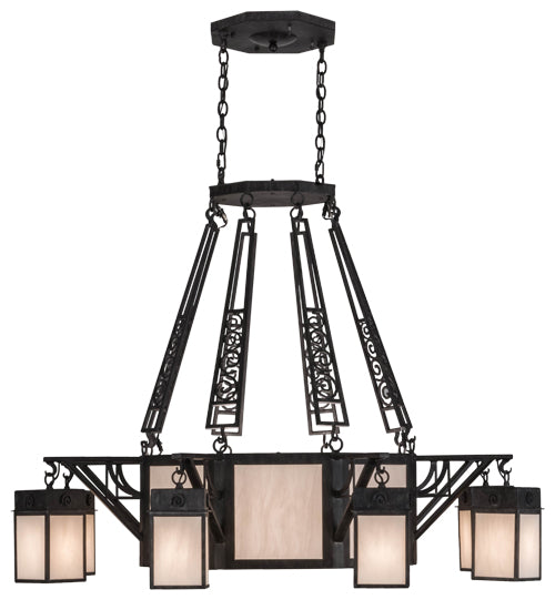 Meyda Tiffany Azrael 153275 Chandelier Light - Antique Copper