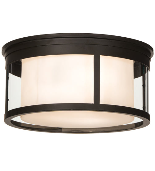 Meyda Tiffany Cilindro 153386 Ceiling Light - Oil Rubbed Bronze