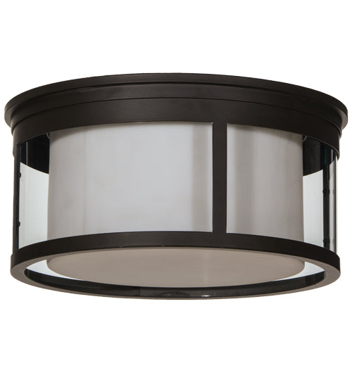 Meyda Tiffany Cilindro 153386 Ceiling Light - Oil Rubbed Bronze