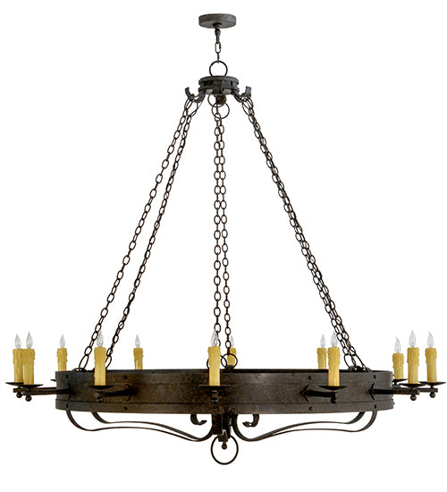 Meyda Tiffany Parnella 153399 Chandelier Light - Antique