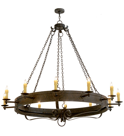 Meyda Tiffany Parnella 153399 Chandelier Light - Antique