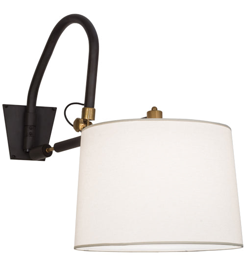 Meyda Tiffany Stuyvesant 153400 Wall Light - Satin Brass,Oil Rubbed Bronze