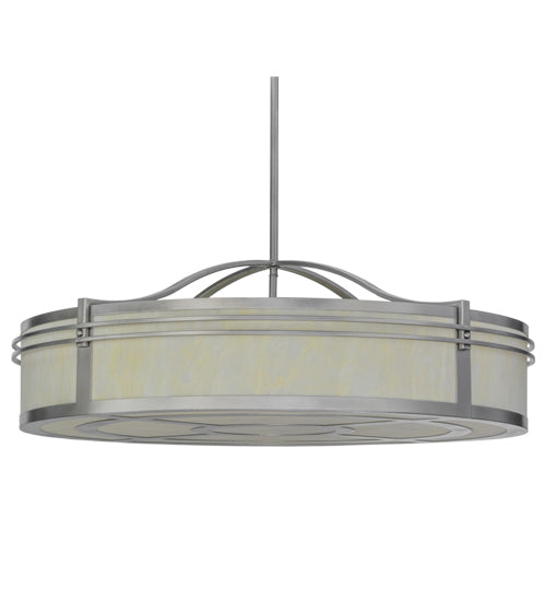 Meyda Tiffany Sargent 153402 Chandelier Light - Brushed Nickel