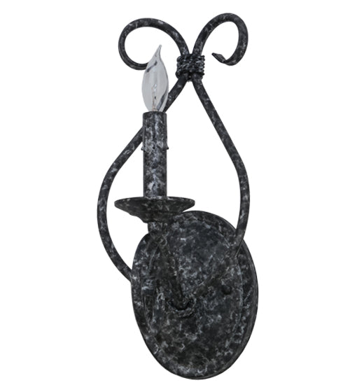 Meyda Tiffany Olivia 153437 Wall Light - Graphite Pewter