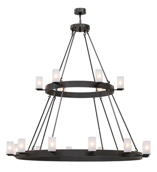Meyda Tiffany Chappell 153502 Chandelier Light - Timeless Bronze
