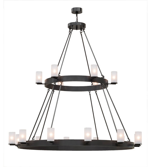 Meyda Tiffany Chappell 153502 Chandelier Light - Timeless Bronze