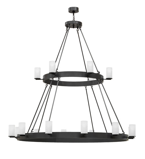 Meyda Tiffany Chappell 153502 Chandelier Light - Timeless Bronze