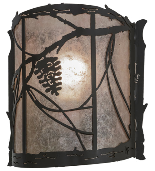 Meyda Tiffany Whispering Pines 153525 Wall Light - Timeless Bronze