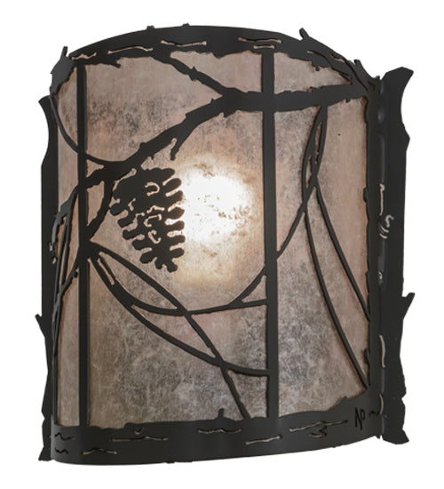 Meyda Tiffany Whispering Pines 153525 Wall Light - Timeless Bronze