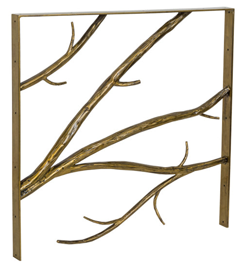 Meyda Tiffany Lighting 153688 Branches Handrail Home Decor Gold, Champ, Gld Leaf
