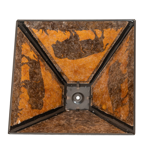 Meyda Tiffany Lighting 15379 Buffalo Shade Lamp Shade Timeless Bronze