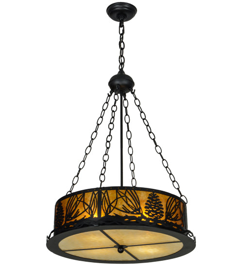 Meyda Tiffany Mountain Pine 153800 Pendant Light - Antique Copper
