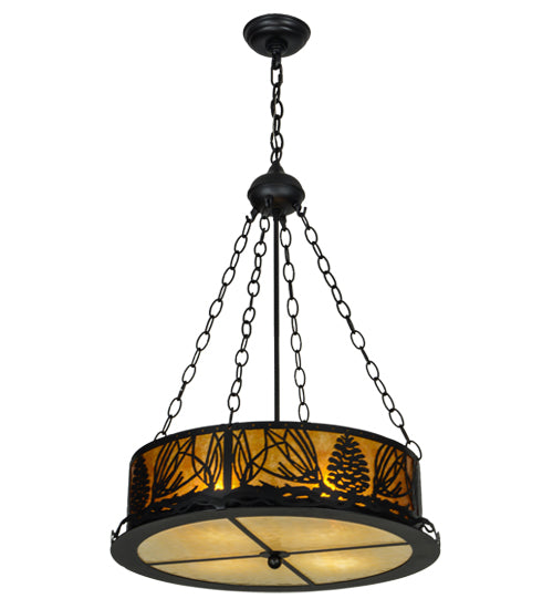 Meyda Tiffany Mountain Pine 153800 Pendant Light - Antique Copper