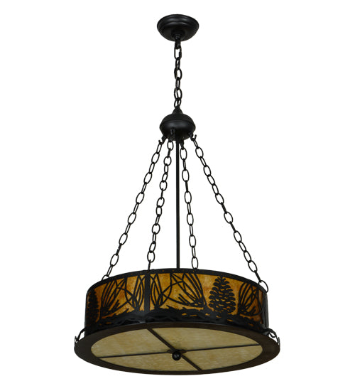 Meyda Tiffany Mountain Pine 153800 Pendant Light - Antique Copper