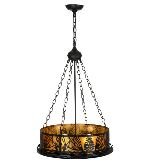 Meyda Tiffany Mountain Pine 153800 Pendant Light - Antique Copper
