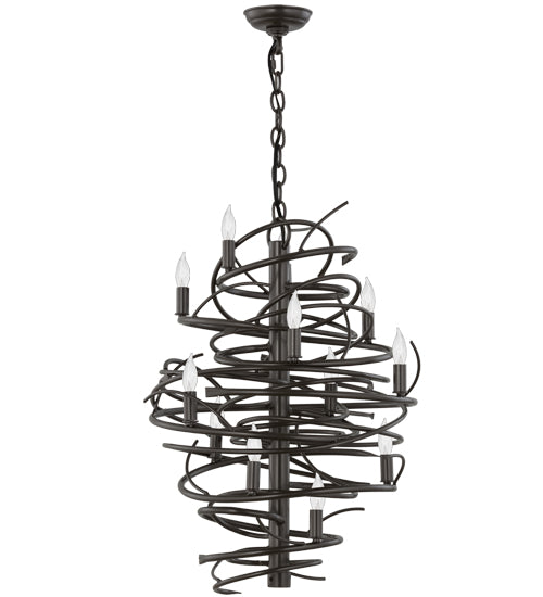 Meyda Tiffany Cyclone 153834 Pendant Light - Custom