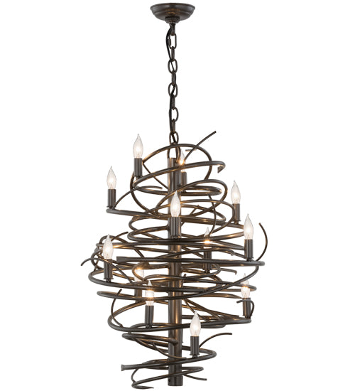 Meyda Tiffany Cyclone 153834 Pendant Light - Custom