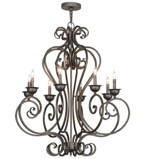 Meyda Tiffany Fernando 153862 Chandelier Light - French Bronzed