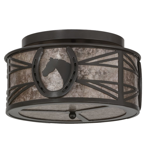 Meyda Tiffany Horseshoe 153941 Ceiling Light - Timeless Bronze