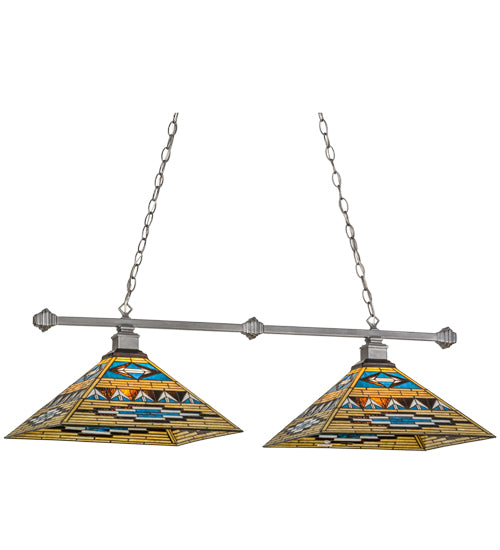 Meyda Tiffany Valencia Mission 153986 Pendant Light - Nickel