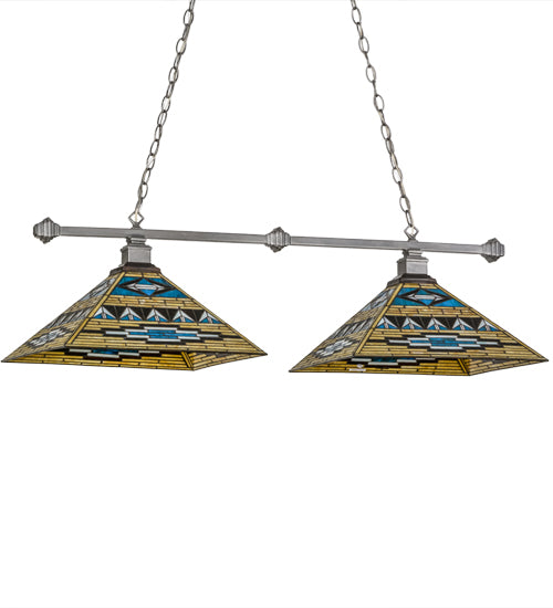 Meyda Tiffany Valencia Mission 153986 Pendant Light - Nickel