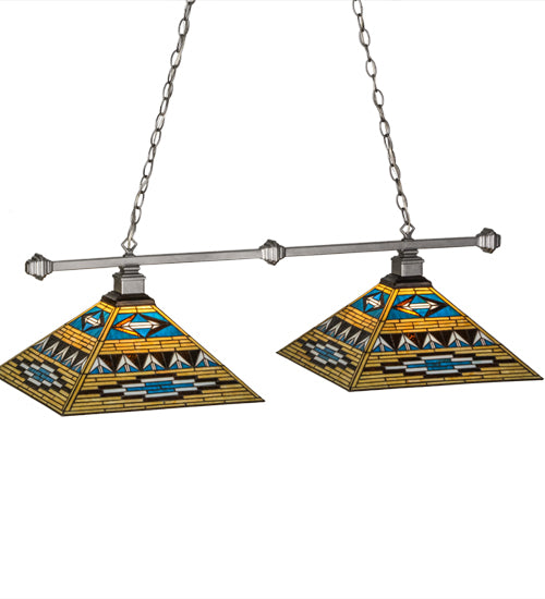 Meyda Tiffany Valencia Mission 153986 Pendant Light - Nickel