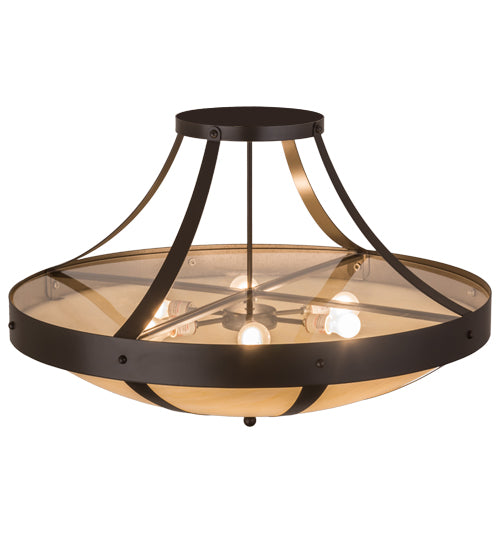 Meyda Tiffany Urban 154107 Ceiling Light - Timeless Bronze