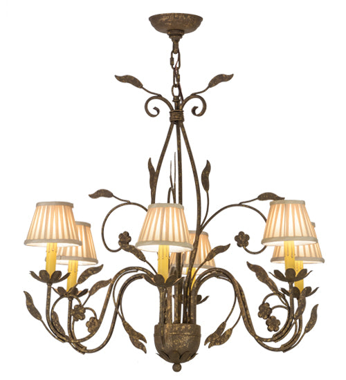 Meyda Tiffany Bordeaux 154148 Chandelier Light - Wrought Iron