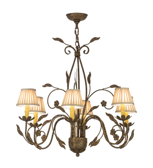 Meyda Tiffany Bordeaux 154148 Chandelier Light - Wrought Iron