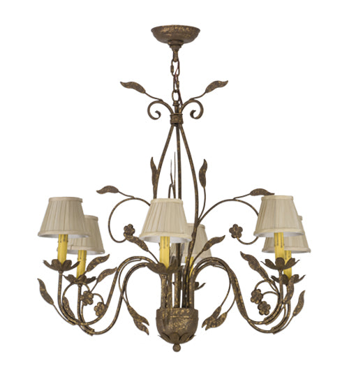 Meyda Tiffany Bordeaux 154148 Chandelier Light - Wrought Iron