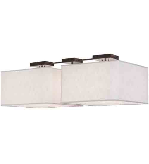 Meyda Tiffany Quadrato 154167 Ceiling Light - Timeless Bronze