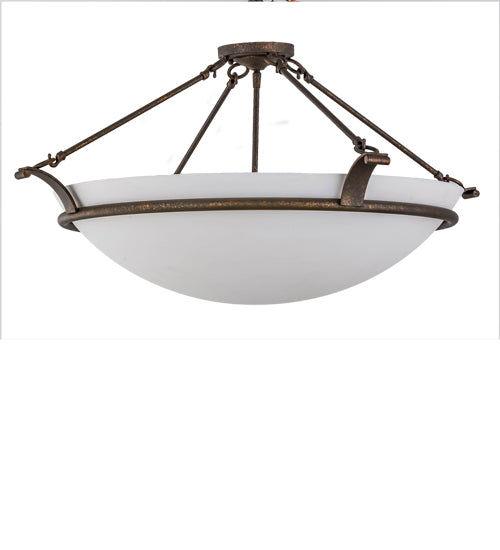 Meyda Tiffany Almeria 154196 Ceiling Light - Gilded Tobacco