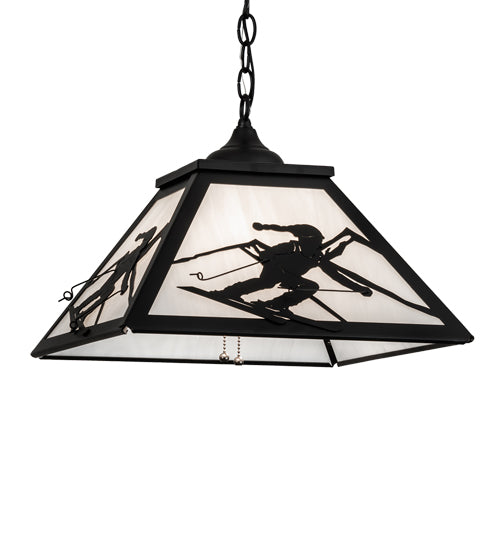 Meyda Tiffany Alpine 15422 Pendant Light - Nickel, Chrome