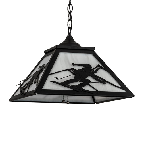 Meyda Tiffany Alpine 15422 Pendant Light - Nickel, Chrome