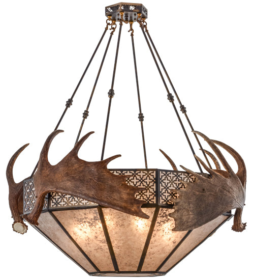 Meyda Tiffany Antlers 154279 Pendant Light - Antique Copper