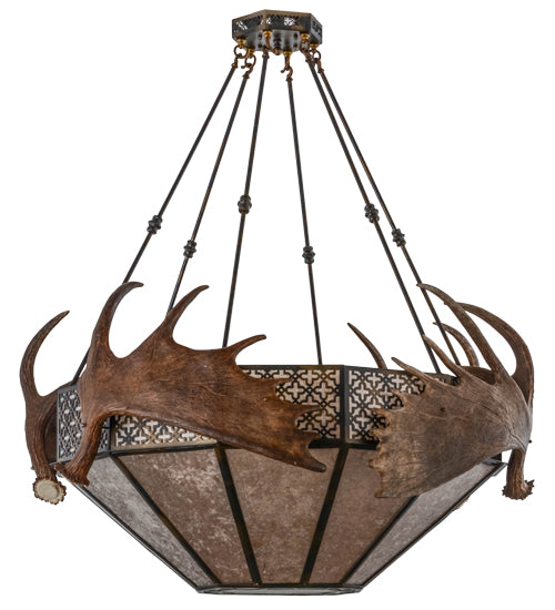 Meyda Tiffany Antlers 154279 Pendant Light - Antique Copper