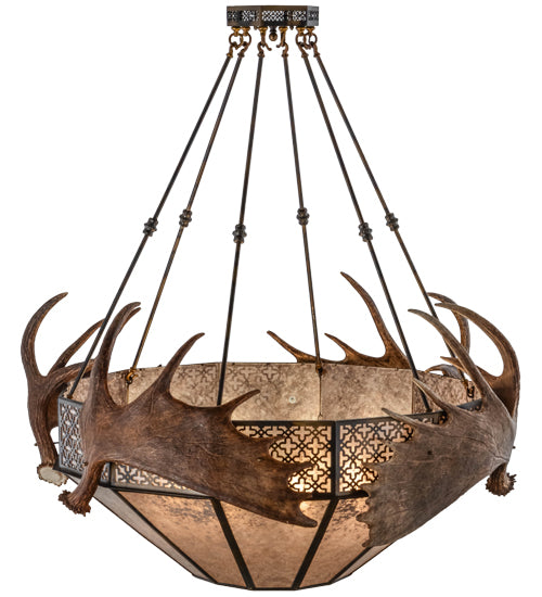 Meyda Tiffany Antlers 154279 Pendant Light - Antique Copper