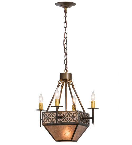 Meyda Tiffany Gironde 154280 Chandelier Light - Antique Copper