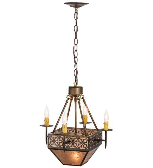 Meyda Tiffany Gironde 154280 Chandelier Light - Antique Copper