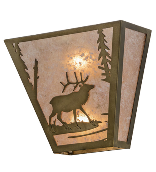 Meyda Tiffany Elk Creek 154317 Wall Light - Antique Copper