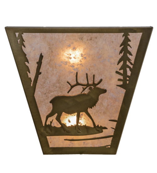 Meyda Tiffany Elk Creek 154317 Wall Light - Antique Copper