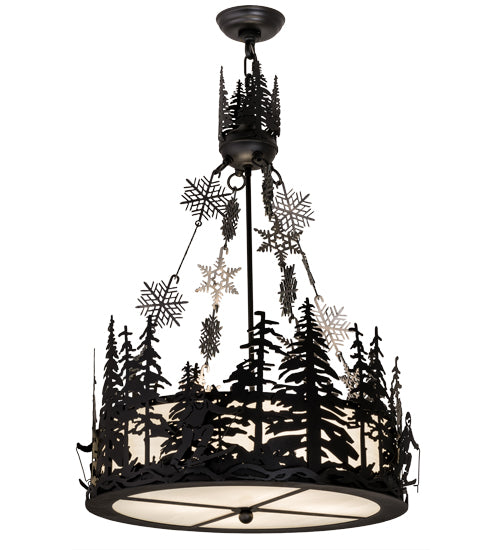 Meyda Tiffany Alpine 15434 Pendant Light - Timeless Bronze
