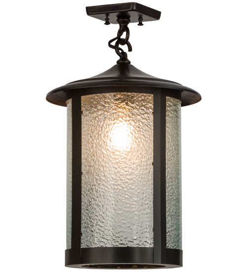 Meyda Tiffany Fulton 154341 Ceiling Light - Craftsman Brown
