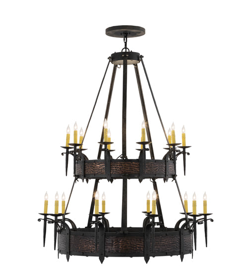 Meyda Tiffany Costello 154400 Chandelier Light - Burnished Copper