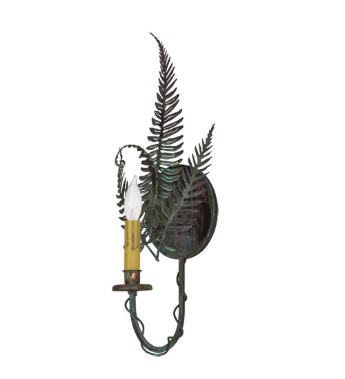 Meyda Tiffany Fern 154430 Wall Light - Verdigris,Copper