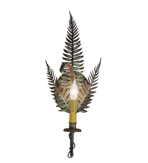 Meyda Tiffany Fern 154430 Wall Light - Verdigris,Copper