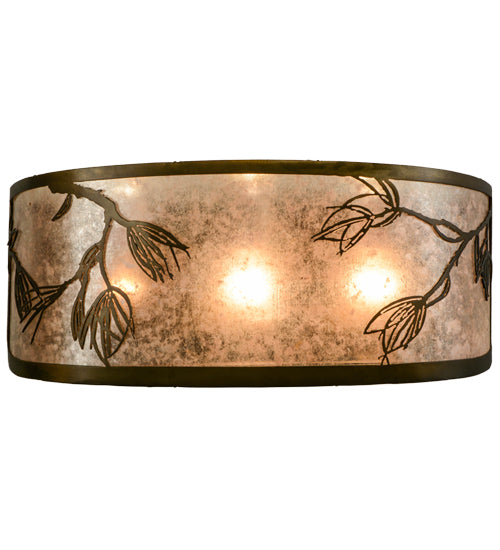 Meyda Tiffany Lone Pine 154441 Bath Vanity Light 20 in. wide - Antique Copper